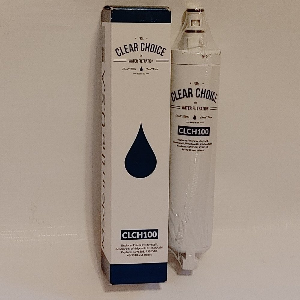 Clear Choice Water Filtration CLCH100 Filter Maytag Kenmore Whirlpool New Sealed